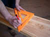 Johnson Level 12 Inch Structo-Cast Rafter Angle Square Glo Orange, small image number 5