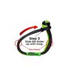 Bubba Rope 3/8 Inch NexGen PRO Gator-Jaw Synthetic Soft Shackle, Green and Black, small image number 5