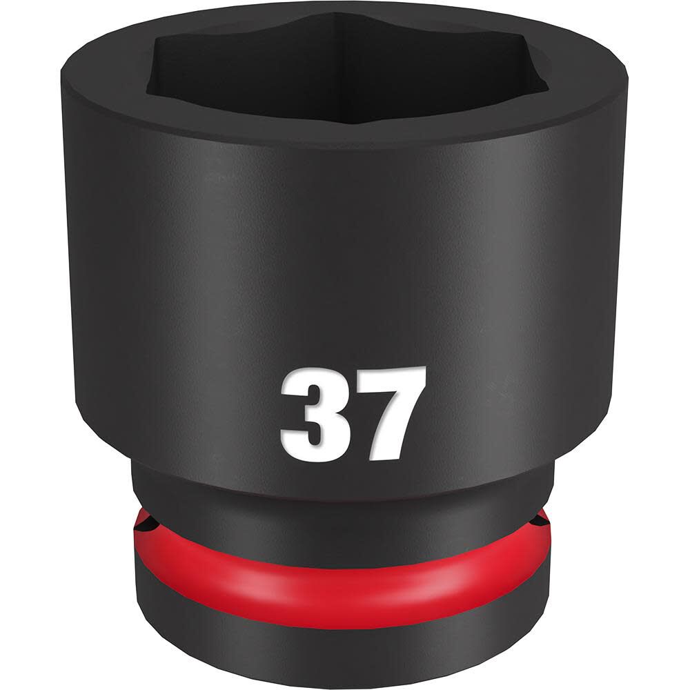 Milwaukee Impact Socket 3/4in Drive 37mm Standard 6 Point, large image number 1