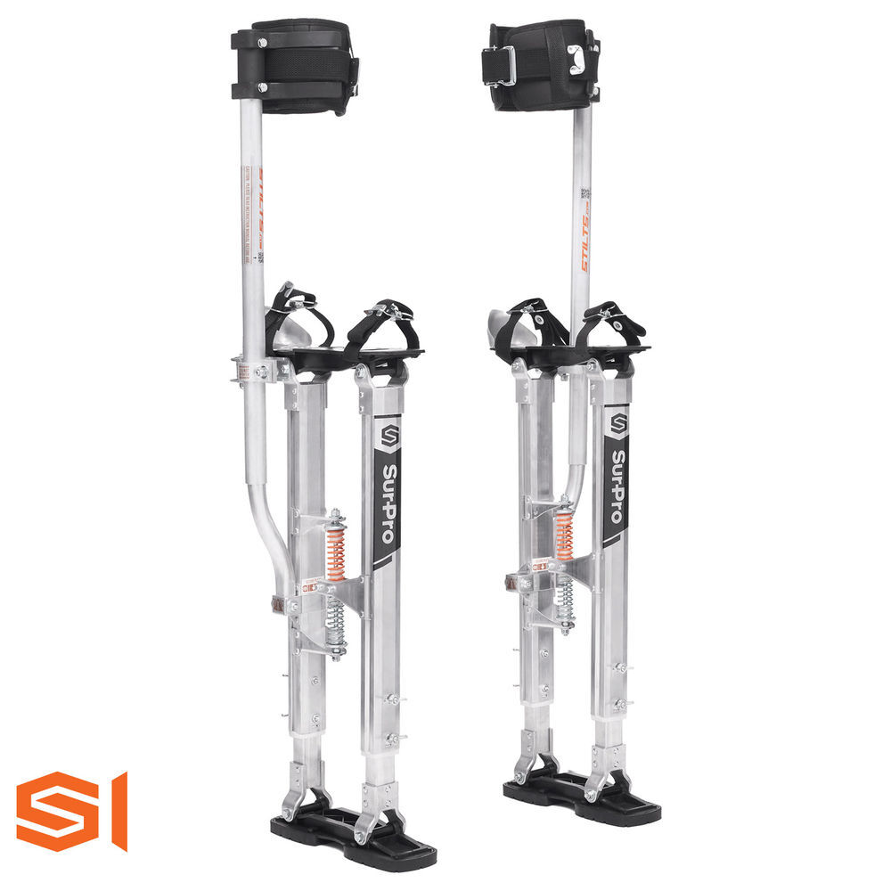 Surpro Premium Stilts Single Sided Aluminum Size 26-40in, large image number 2