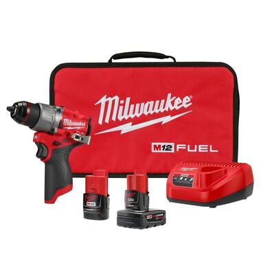 Milwaukee M12 FUEL 1/2inch Hammer Drill/Driver Kit