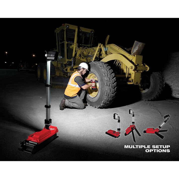 Milwaukee M18 ROCKET Dual Pack Tower Light with ONE-KEY Bare Tool Reconditioned, large image number 4