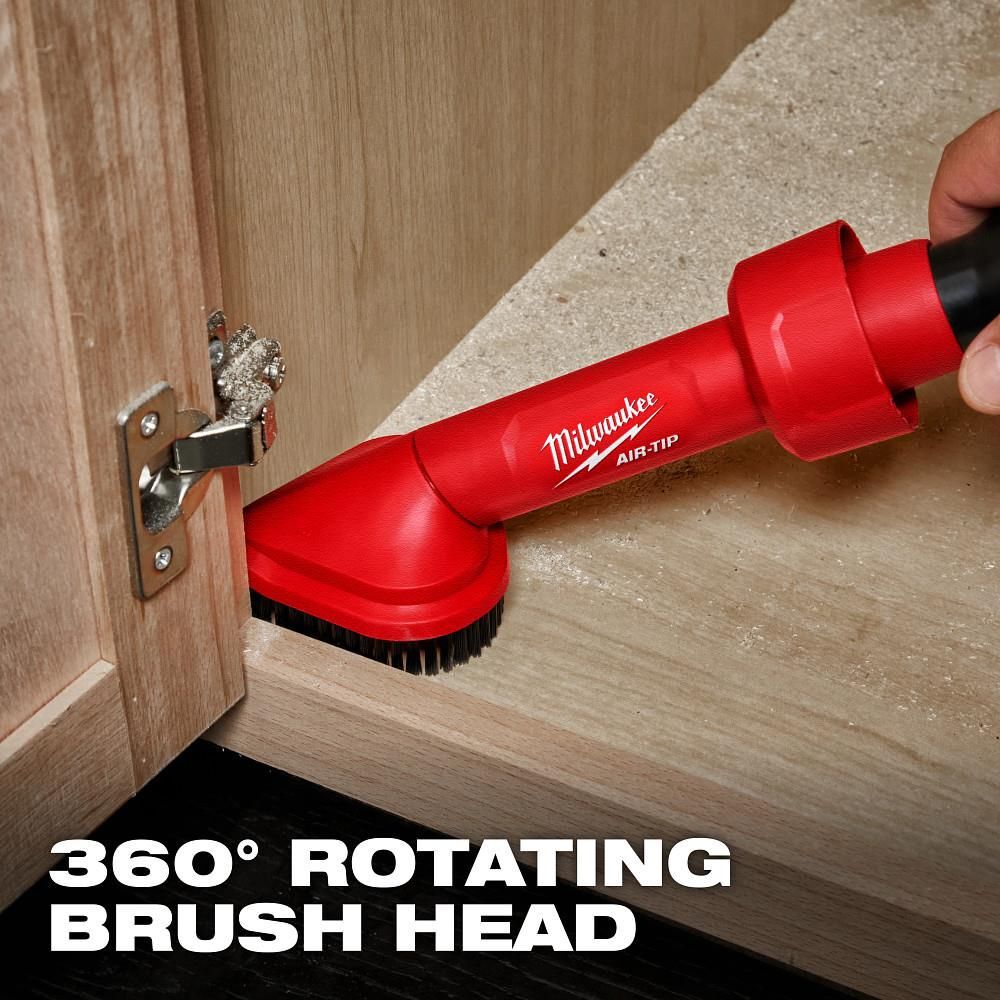 Milwaukee AIR-TIP Rotating Corner Brush Tool, large image number 5