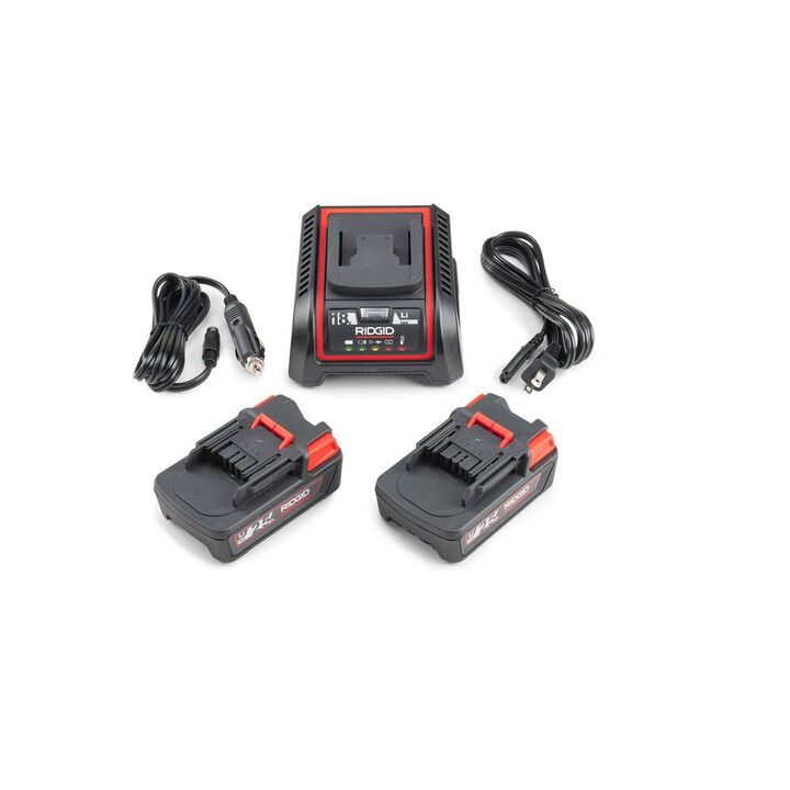 Ridgid 18V 2.5 Ah Lithium Battery and Charger Kit, large image number 7