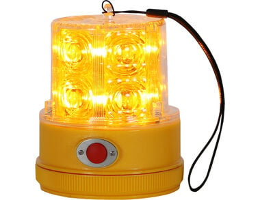 Buyers Products Company 5 Inch by 4 Inch Portable Amber LED Beacon Light