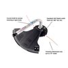 Echo PAS Curved Shaft Attachment 16in, small image number 2