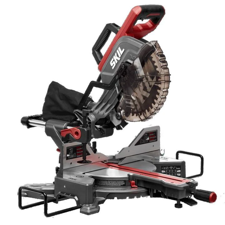 SKIL Dual Bevel Sliding Miter Saw 10in 15 Amp 4800 RPM