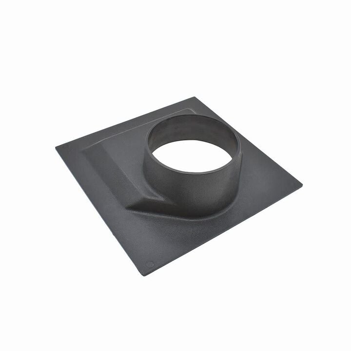 Big Horn 8 Inch x 8 Inch ABS Black Joiner Hood with 4 Inch Outlet, large image number 0