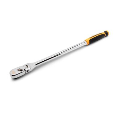 GEARWRENCH 120XP 3/8 Inch Drive Dual Material Handle Flex Head Teardrop Ratchet