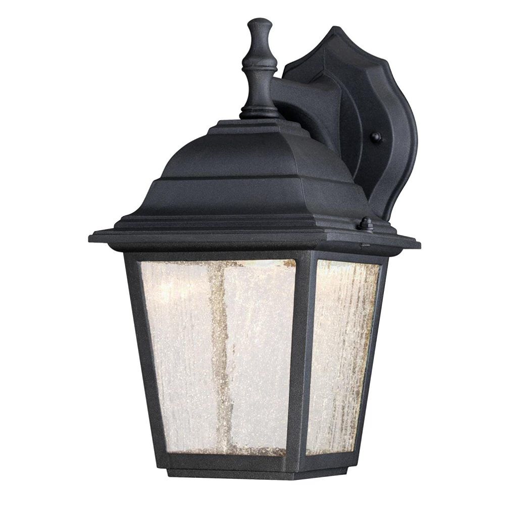 Westinghouse One-Light Lantern Integrated LED Outdoor Wall Black, large image number 1