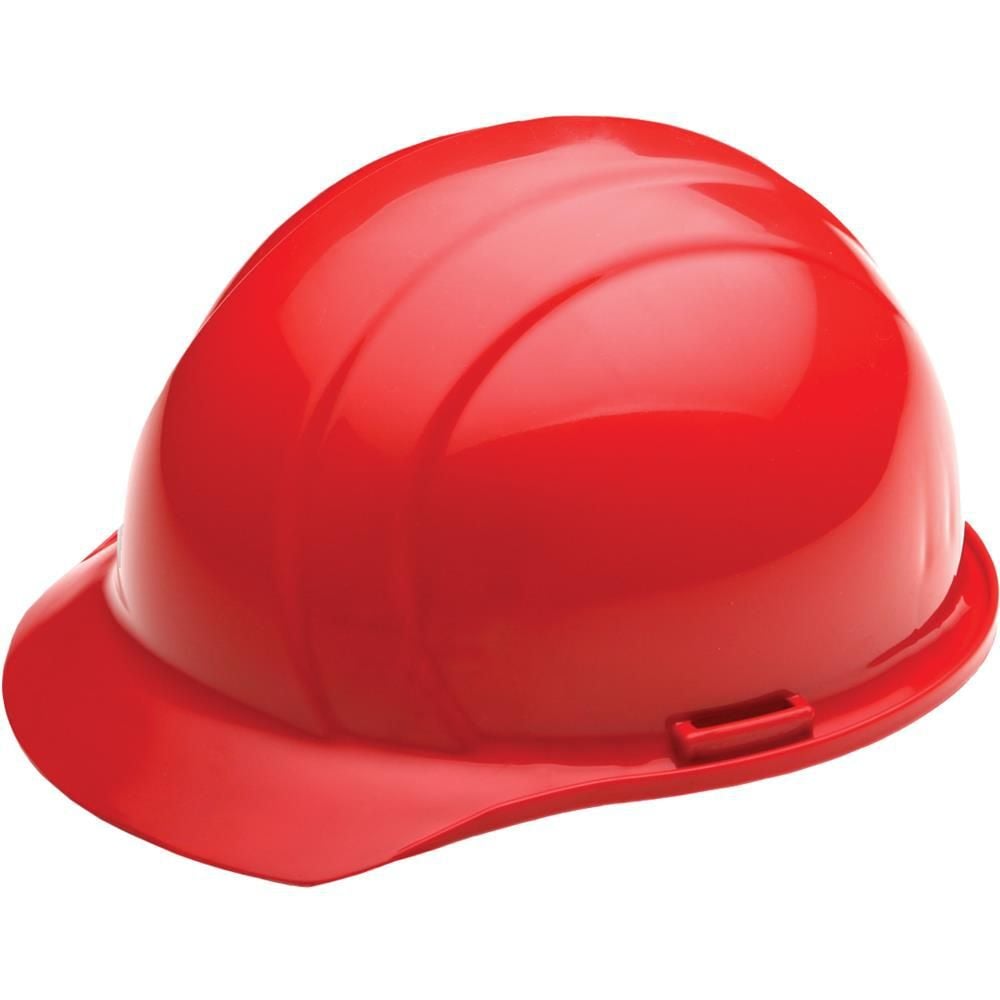 Delta Plus Red Americana Hard Hat Standard Suspension - Red - 19764