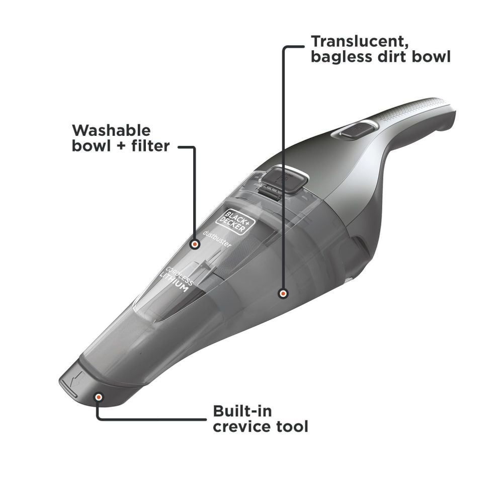 Black and Decker Li-Ion Cordless Hand Vacuum, large image number 6