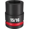 Milwaukee Impact Socket 3/4in Drive 15/16in Standard 6 Point, small image number 1