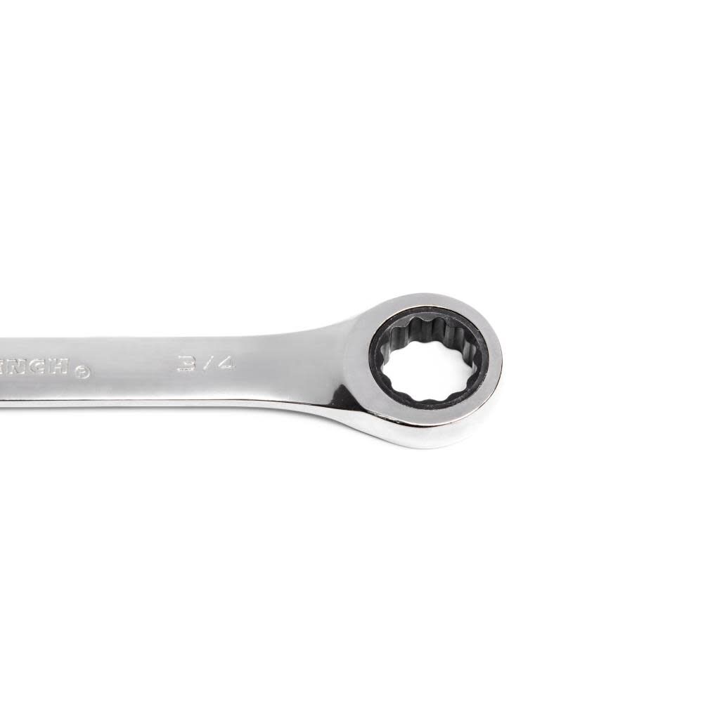 GEARWRENCH 8 Pc 12 Point Open End Ratcheting Combination SAE