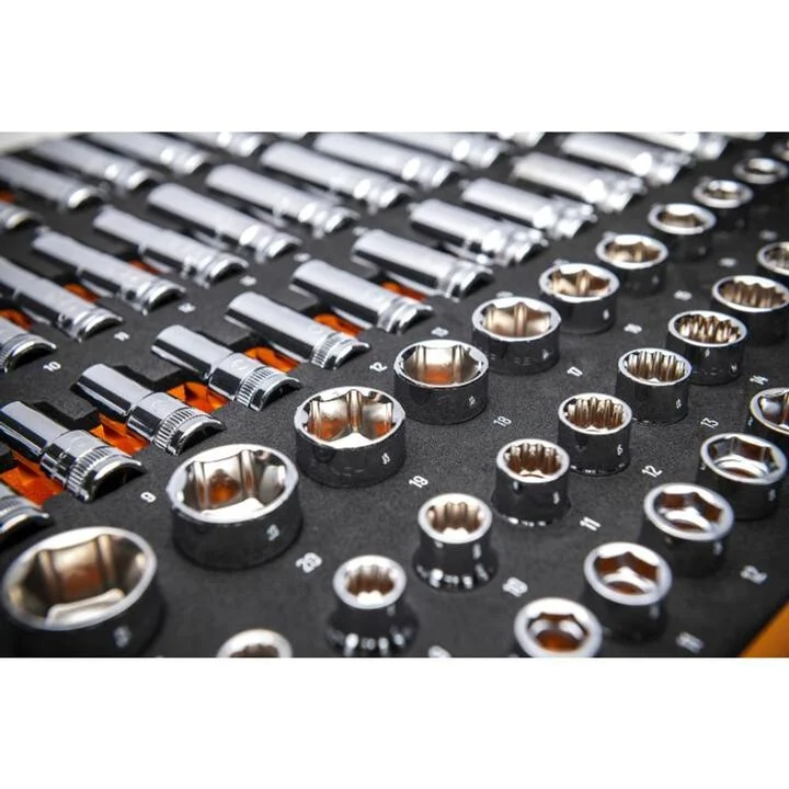 GEARWRENCH 104 Piece 3/8 Inch Drive Master Metric Socket Set in Foam Storage Tray, large image number 6