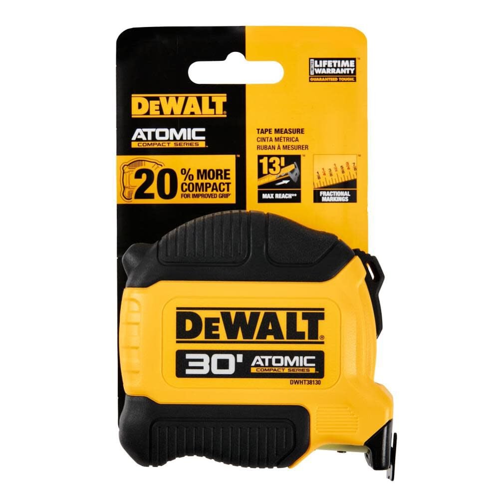 DEWALT ATOMIC Compact Series 30' Tape Measure, large image number 16