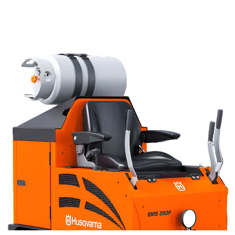 Husqvarna Construction BMS 280P 25HP 27 Inch Propane Powered Floor Scraper Reconditioned, large image number 2