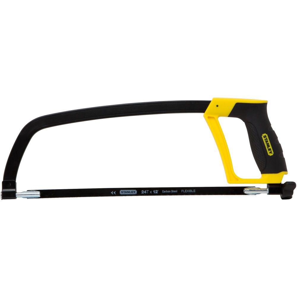 Stanley Rubber Grip Hacksaw, large image number 1