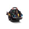 Veto Pro Pac 40 Lbs Small Zippered Compact Tool Backpack, Black/Red, small image number 3