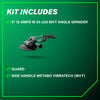 Metabo HPT Pro Series W 24-230 MVT 9 Inch Angle Grinder, small image number 5