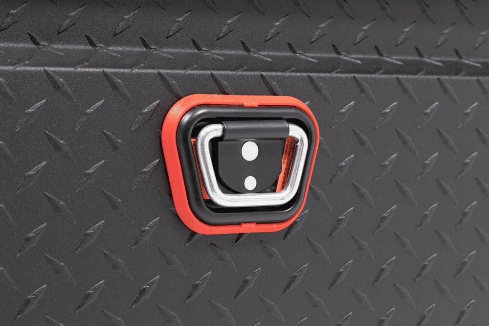 Weather Guard Saddle Truck Tool Box AluminumCompact Deep Textured Matte Black, large image number 8