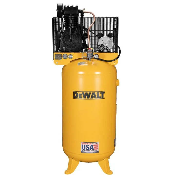 DEWALT 80 Gallon Vertical Two Stage 5.0 HP 175 PSI Stationary Air Compressor