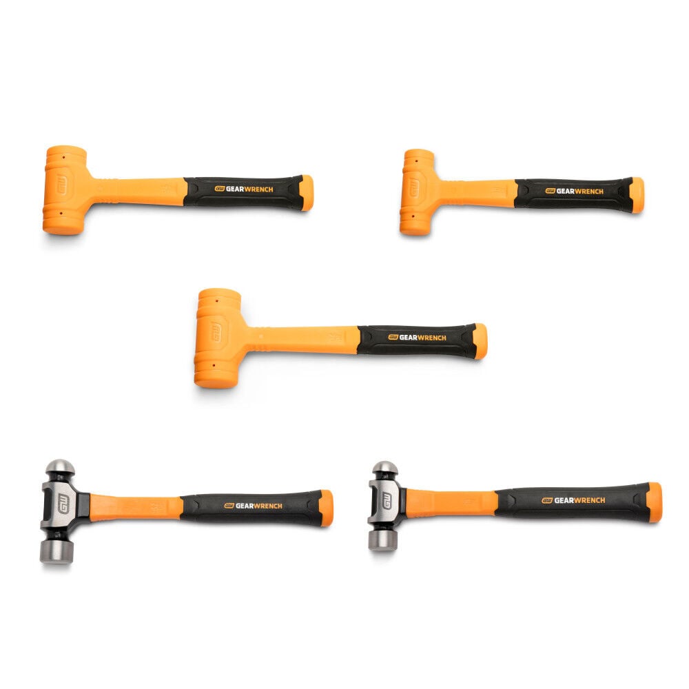 GEARWRENCH 5 Pieces Dead Blow Hammer Set, large image number 1