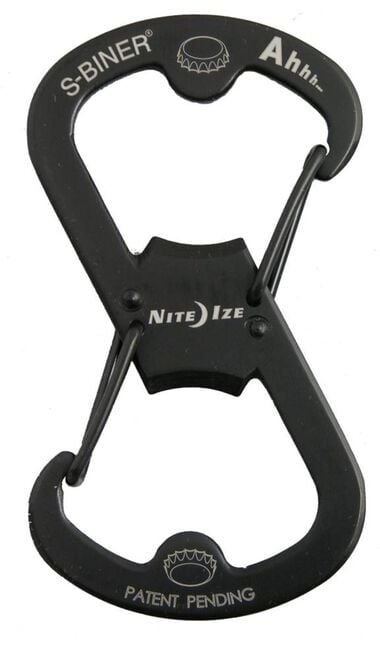 Nite Ize S-Biner Ahhh Carabiner - Black - SBO-03-01 SBO-03-01 - Acme Tools