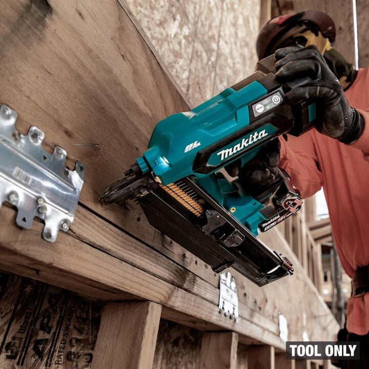 Makita 18V LXT Cordless 21 Degree Full Round Head 3-1/2 Inch Framing Nailer (Bare Tool) & 6Ah Lithium Ion Battery Pack, large image number 8