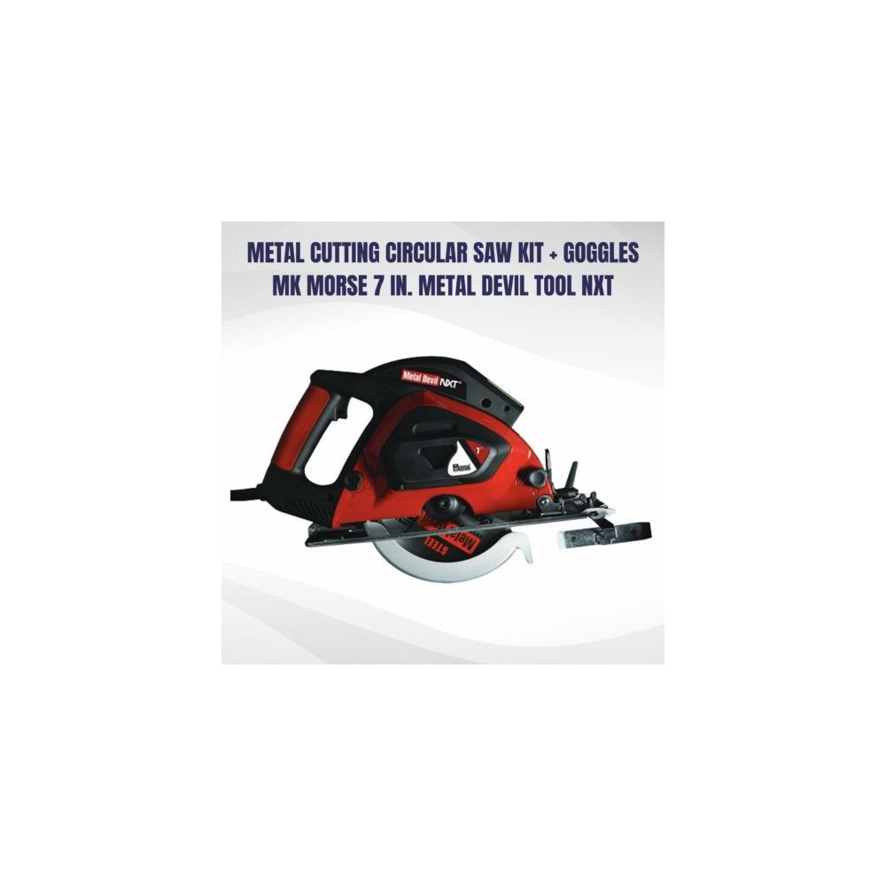 MK Morse Metal Devil NXT 9in Diameter 120V Corded Circular Saw, large image number 6