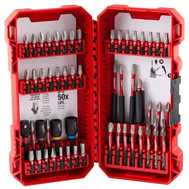 Milwaukee SHOCKWAVE Impact Duty Driver Bit Set 54pc