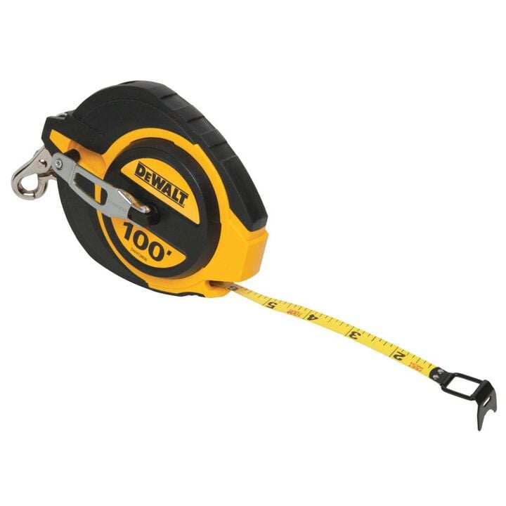 DEWALT 100 ft Closed Case Long Tape, large image number 1