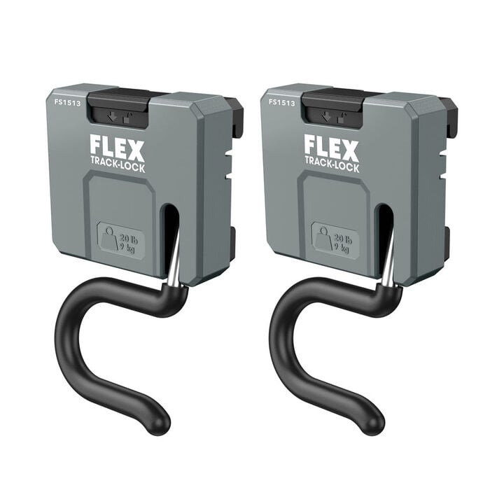 FLEX TRACK LOCK S-Hook 2 Pieces