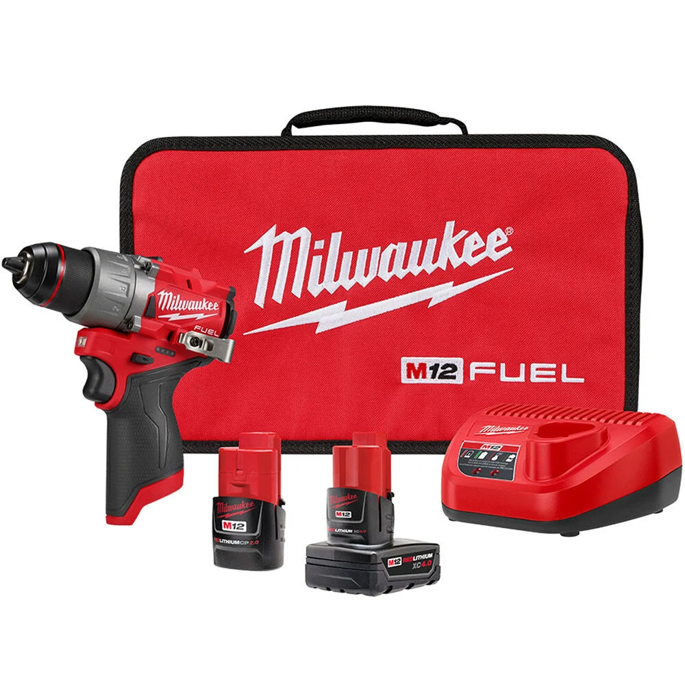 Milwaukee M12 FUEL 1/2inch Drill/Driver Kit - 3403-22