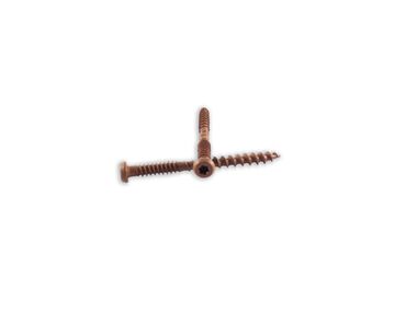 Woodpro #10 x 2-1/2 In. 1000 Hour PPG E-Coat Red Composite Deck Screws