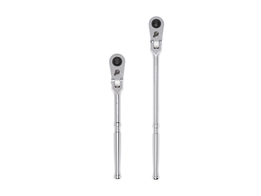 Tekton 1/2 Inch Flex Head QR Ratchet Set, 2 Pieces (10-1/2, 14 Inch), large image number 2