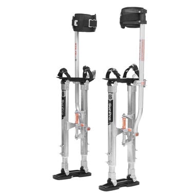 Surpro Premium Stilts Single Sided Aluminum Size 16-24in