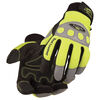Black Stallion ToolHandz Pigskin Hi-Vis Mechanics Gloves, small image number 3