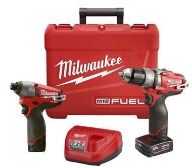 Milwaukee M12 FUEL Hammer Drill/Impact Kit Reconditioned