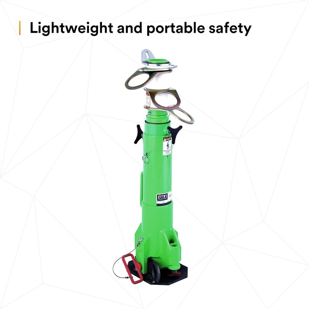 DBI Sala 32-3/4 - 55-1/4 In. Confined Space Portable Fall Arrest Post, large image number 3