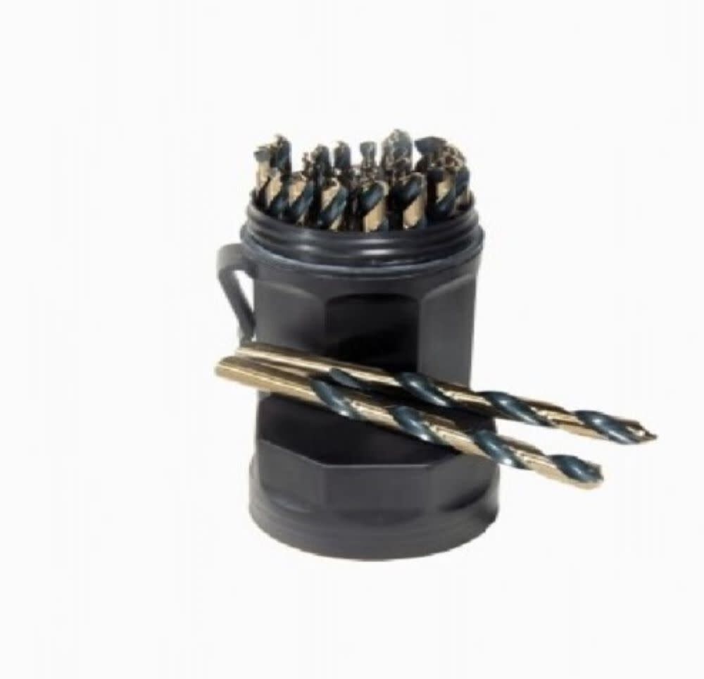 Norseman Viking M7 Drill Bit Set - 1/8" HI-Molybdenum, 2-Pack For Tough Jobs