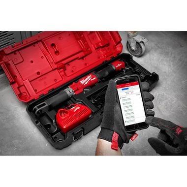 Milwaukee M12 FUEL 3/8inch Digital Torque Wrench with ONE KEY Reconditioned (Bare Tool), large image number 17