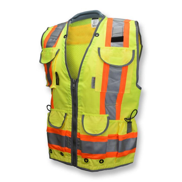Radians Heavy Woven Two Tone Woven/Mesh Engineer Vest, large image number 0