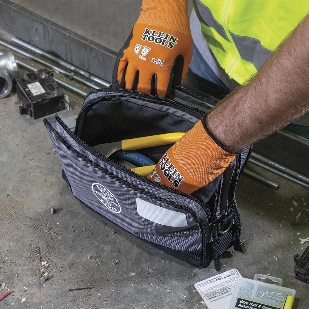 Klein Tools Double Zipper Bag, 12 x 7-Inch, large image number 10