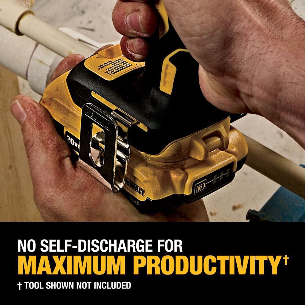 DEWALT 20V 46 Cfm Cordless Dry Hand Vacuum & Battery Pack Bundle, large image number 16