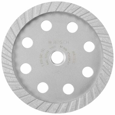 Bosch 5 In. Turbo Diamond Cup Wheel, large image number 0