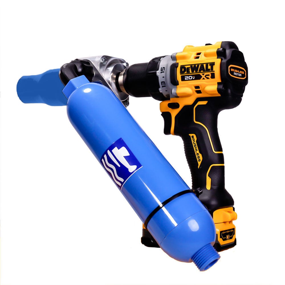 Turbo Seaplane Float Pump with DEWALT 20V MAX XR Compact Drill 2 Battery and 2 Invasive Species Filters Kit, large image number 4