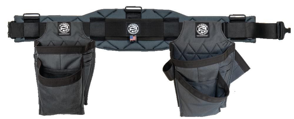Badger Tool Belts Trimmer Set, Gunmetal , Left Handed, Size Small – 462010LH SM