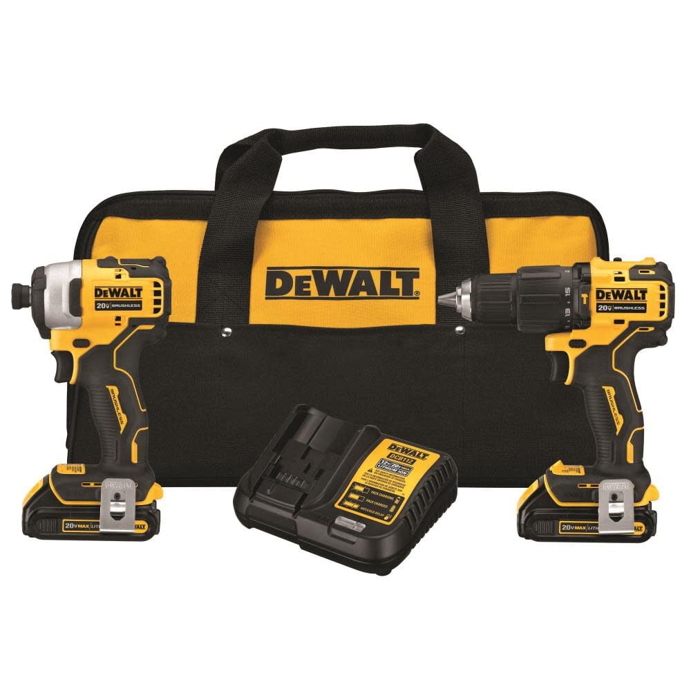 Dewalt atomic combo hot sale set
