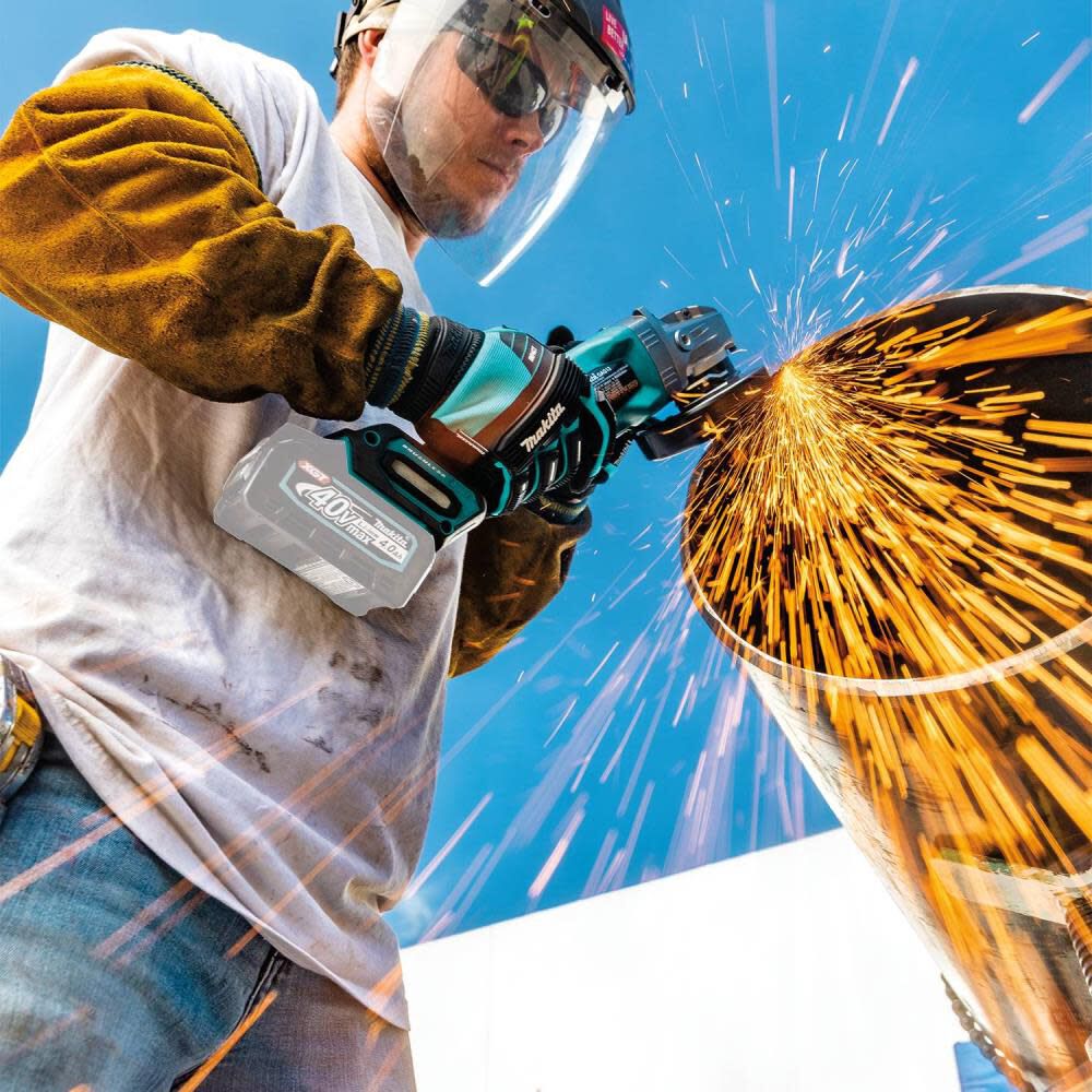 Makita 40V max XGT 5in X LOCK Angle Grinder with Electric